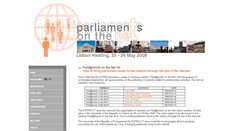 Desktop Screenshot of parlnet2009.parlamento.pt